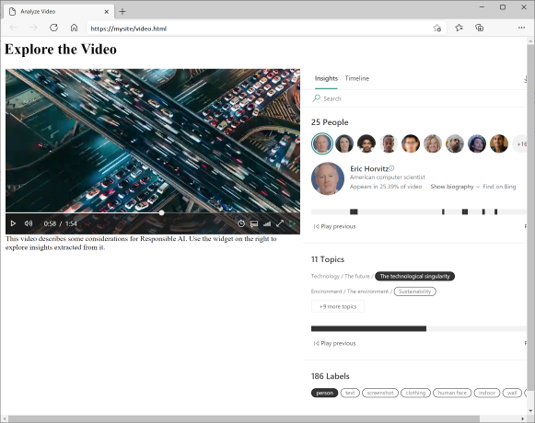 aAzure Video Indexer